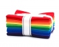 Preview: Kona Cotton Solids Fat Quarter Stoffpaket - Bright Rainbow